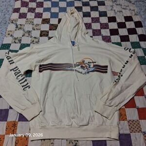 Vintage Ocean Pacific Surf Hoodie 1983 80s Size Medium Sunwear Retro